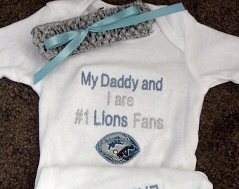 detroit lions baby jersey