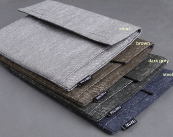 On Sale ------ 15-16" Laptop Case, for Macbook Pro and more. Padded/Denim.