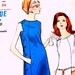 Vogue Vintage 1960s Dress Pattern Misses size 12 UNCUT Sewing Patterns