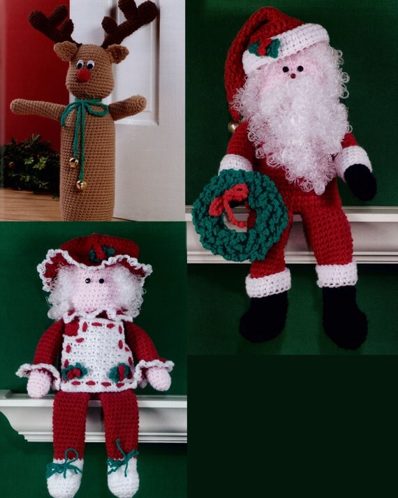 christmas doorstops shelf sitters crochet pattern pdf christmas doorstops shelf sitters crochet pattern pdf