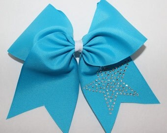 BIG Bow Cheerleading rhinestone star by Funbows