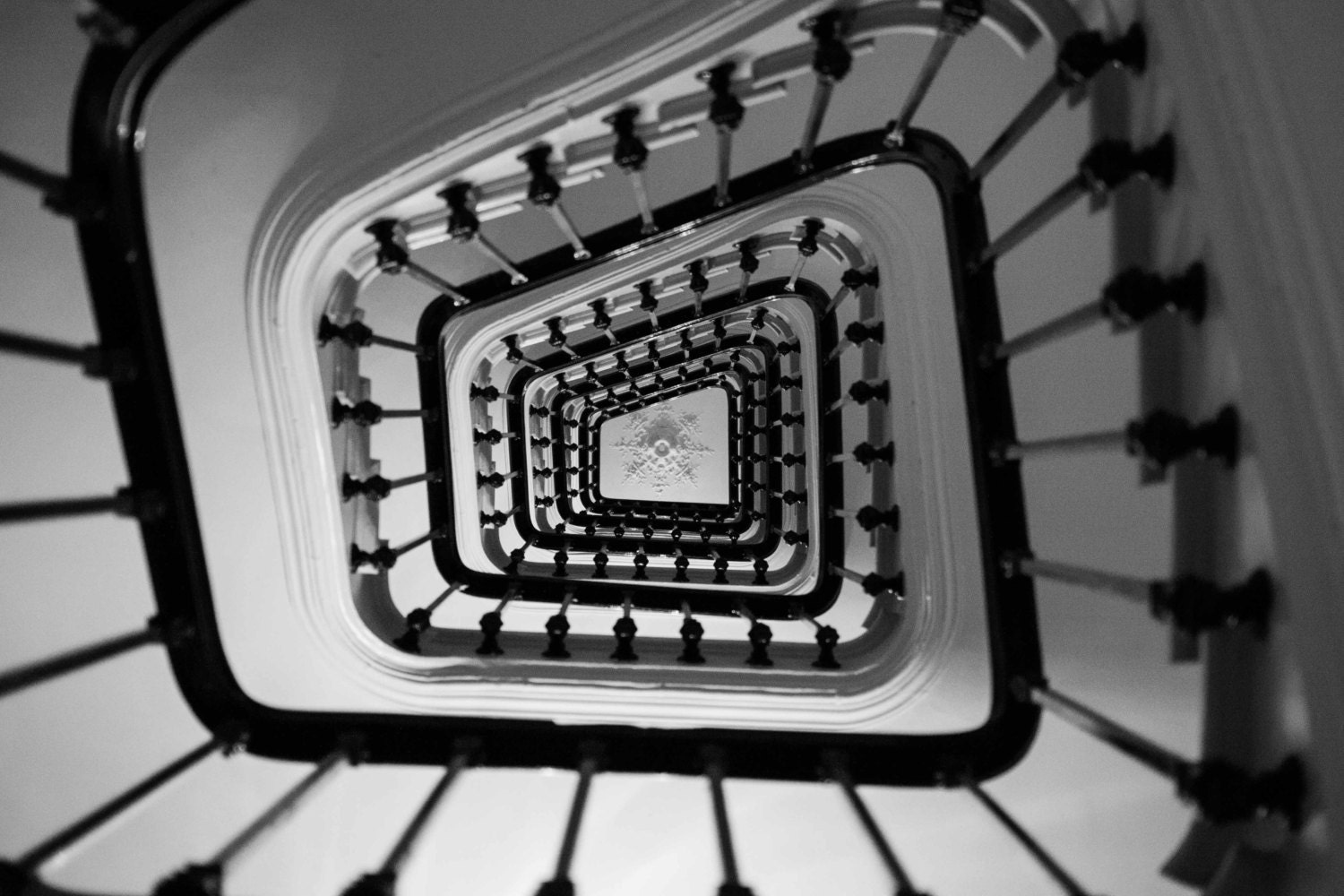 Black And White Photography Wall Art paris photography - paris apartment stairs, black and white Black And White Photography Wall Art paris photography - paris apartment stairs, black and white