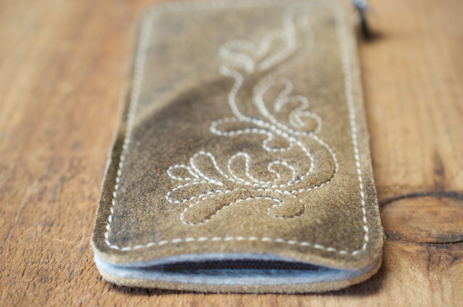 Iphone 6 s iphone 6 s plus hirschleder tasche von filzstueck