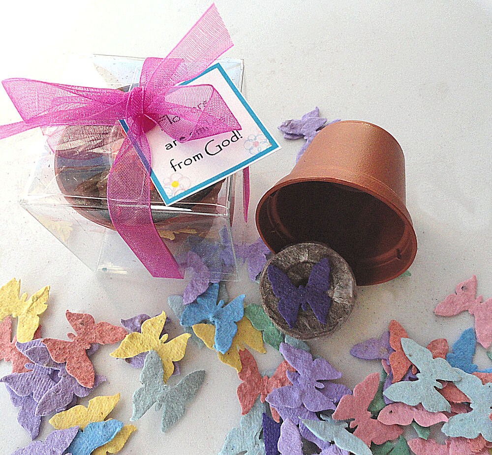 25 Plantable Garden Wedding Favors Party Favors