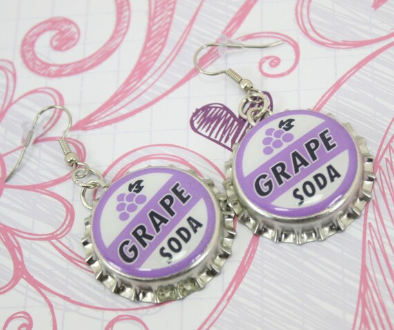 Disney Pixar's UP Grape Soda Bottlecap Ellie Badge Pin