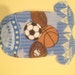Pack of 9 sports baby shower "shirt" paper napkins or banner decoration. For an allstar baby shower or 1st birthday.