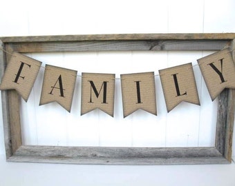 Family Banner - script background - home decor. family photo, photo shoot banner, Mothers day decor, family gift