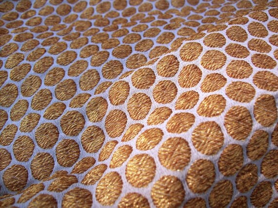 Handloom Silk Fabric Small Gold pattern Indian handloom silk