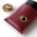 LEATHER iPhone 4 Case - Gadgets, Phones, Ipod Classic - Triple Pocket - RUSTIC - Porthole Series