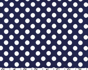 Michael Miller Fabric Ta Dot Indigo Polka Dots