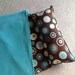 Nap Mat. Daycare, Preschool or Kindergarten must have.Personalized Free. Chocolate with Blue Dots