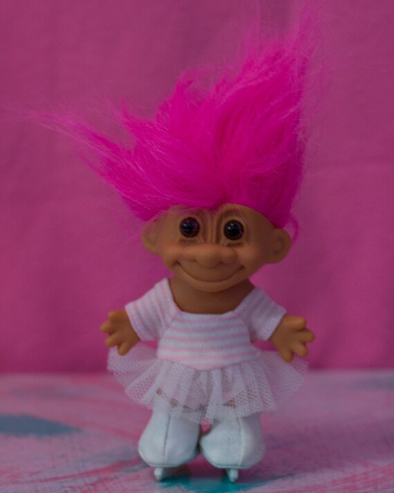 roller skating troll doll