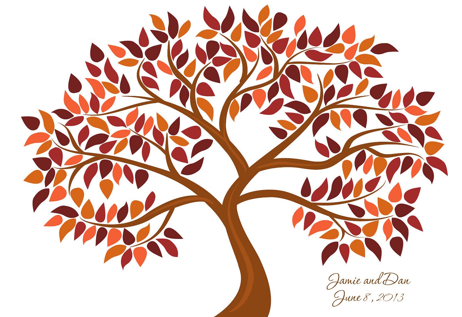 free autumn wedding clipart - photo #5