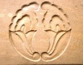 Japanese Sweets Mold Family Crest Vintage Kashigata