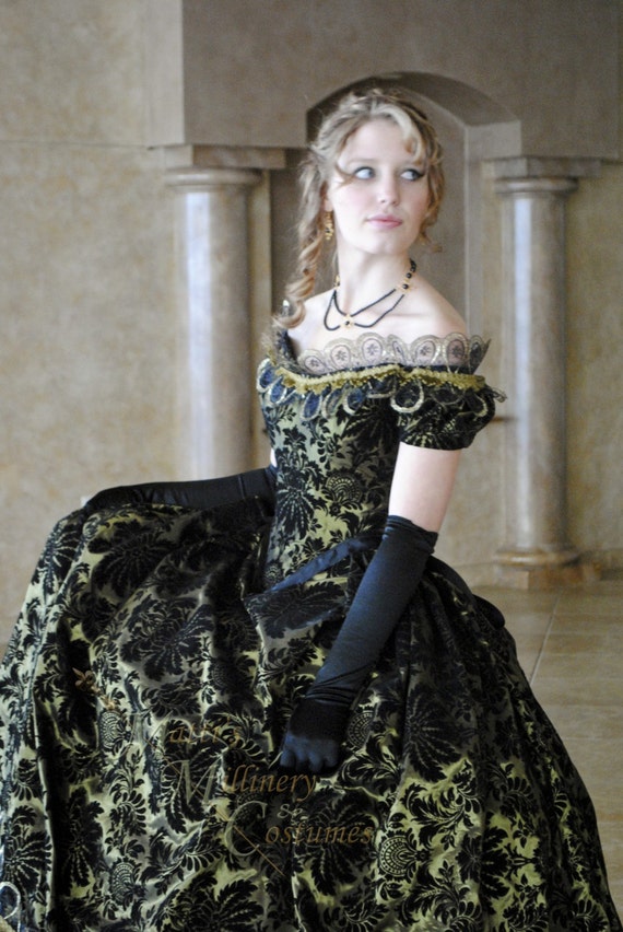 steampunk ball gown