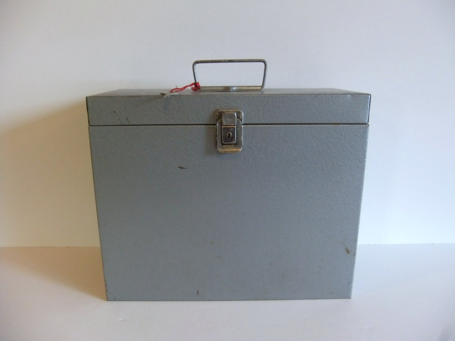 Vintage Metal File Box