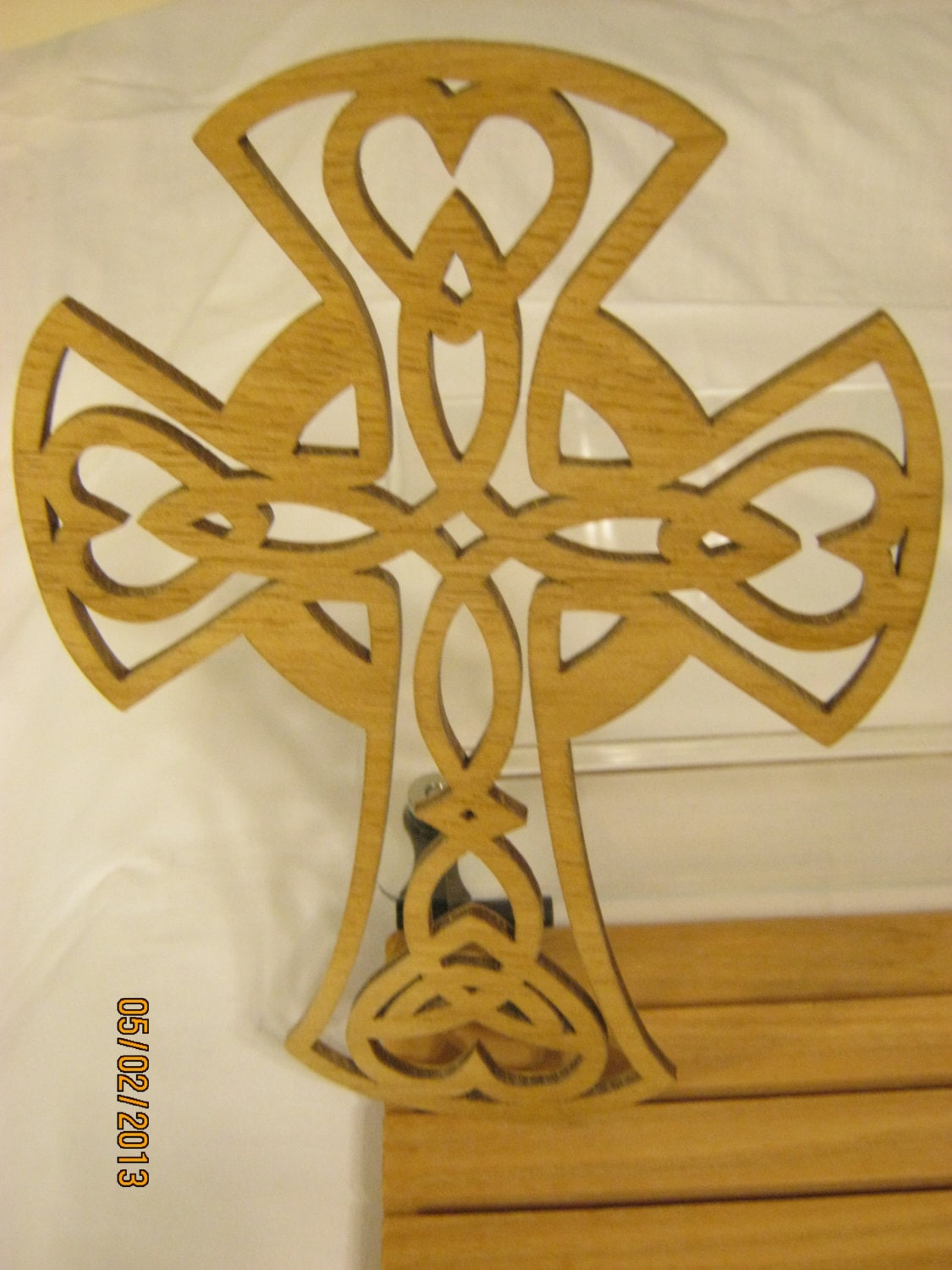 CELTIC CROSS Scroll Saw PLAQUE