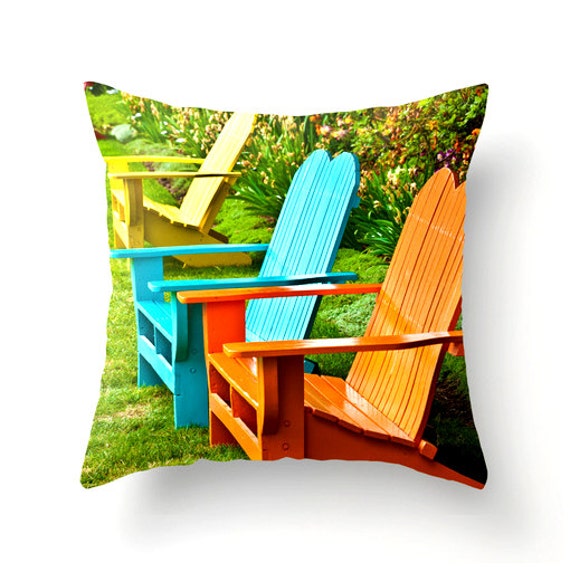outdoor adirondack chair head pillow sundown material