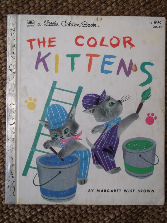 Little Golden Book THE COLOR KITTENS by My25thHour on Etsy