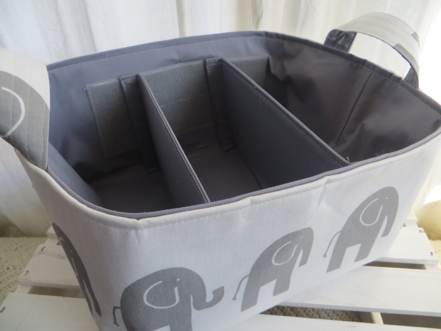 Diaper Caddy Baby Caddy Baby Organizer diaper by DivasIntuition