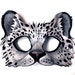 Snowleopard - Handmade Leather Mask