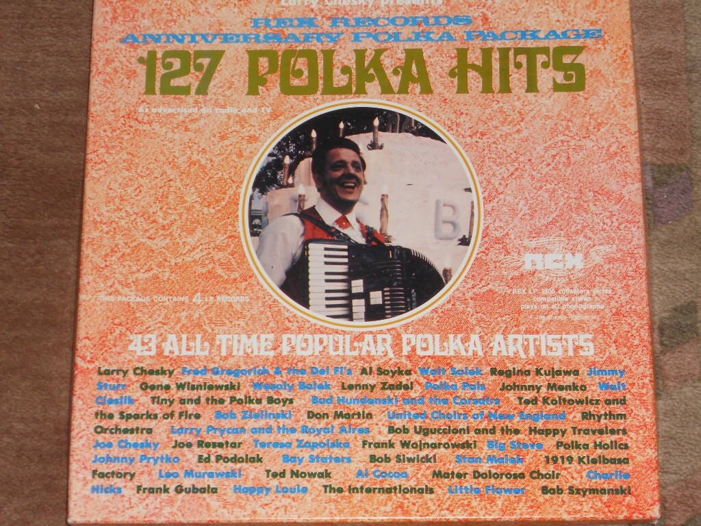Vintage 127 Polka HitsLarry Chesky PresentsRex Records