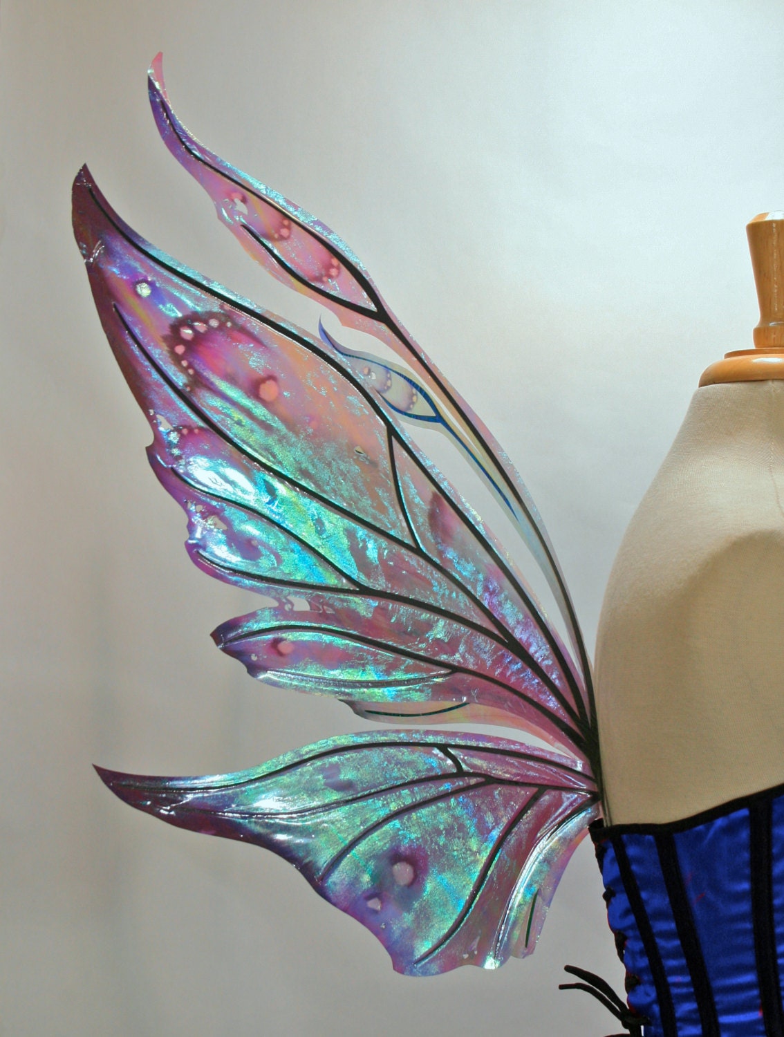 Painted Azarelle Iridescent Fairy Wings In Your Custom Colors