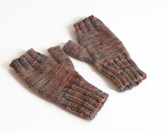 fingeless gloves wristwarmers merino wool uk seller
