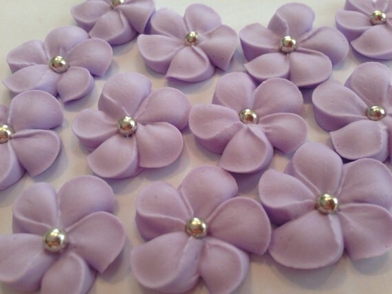 LOT of 100 Royal Icing flowers for Cake Decorating Sugar Flowers Il_570xn