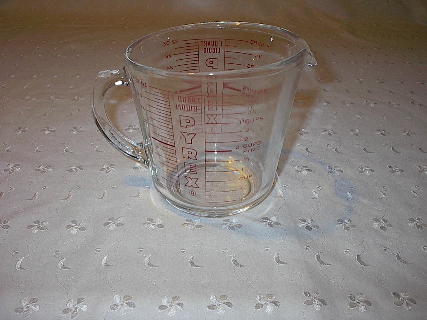 Pyrex 4 Cup 1 Quart 32 Oz Glass Measuring Cup 532 Made In 5941