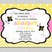 Bee Birthday Invitation Bumble Bee Invitation Printable