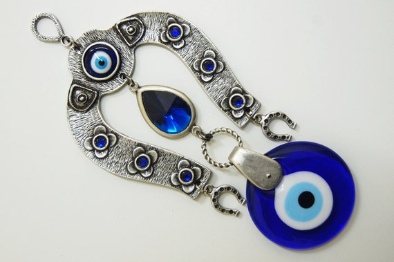 Evil Eye Wall Hanging items similar to horse shoe evil eye wall hanging handmade silver Evil Eye Wall Hanging items similar to horse shoe evil eye wall hanging handmade silver
