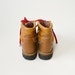 tan hiking boots red laces