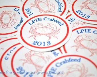 Crab Stickers