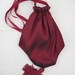 RESERVED Regency Reticule,Bag. Victorian. Jane Austen. Red Taffeta.