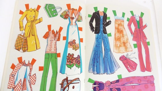 Fashion Photo Barbie and PJ Paper Doll 1978