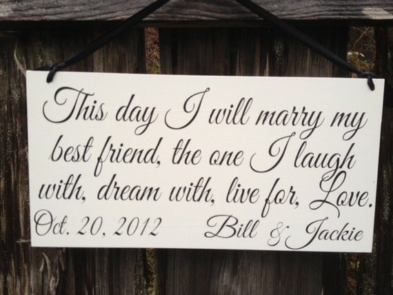 This Day I Marry My Friend Wedding Invitations 10