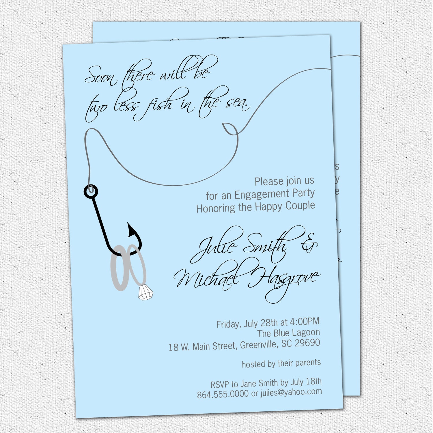 Printable Engagement Invitations 7