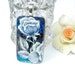Rose, Dichroic Glass Pendant, Fused Glass Jewelry, Flower, Floral, Spring, Garden, Nature, Blue (Item 10061-P)
