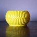 RESERVED - Vintage Bold Lemon Dusting Powder Box - April Showers, Inc.