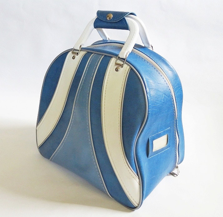 Vintage Bowling Ball Bag / Vintage Windjammer Brunswick