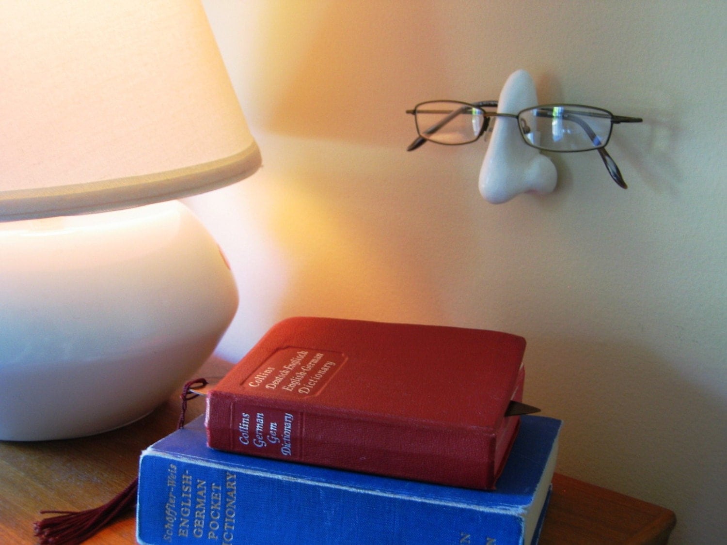 Wallmounted Sculpted Nose Eyeglass Holder Storage By Noseyparkers 2296