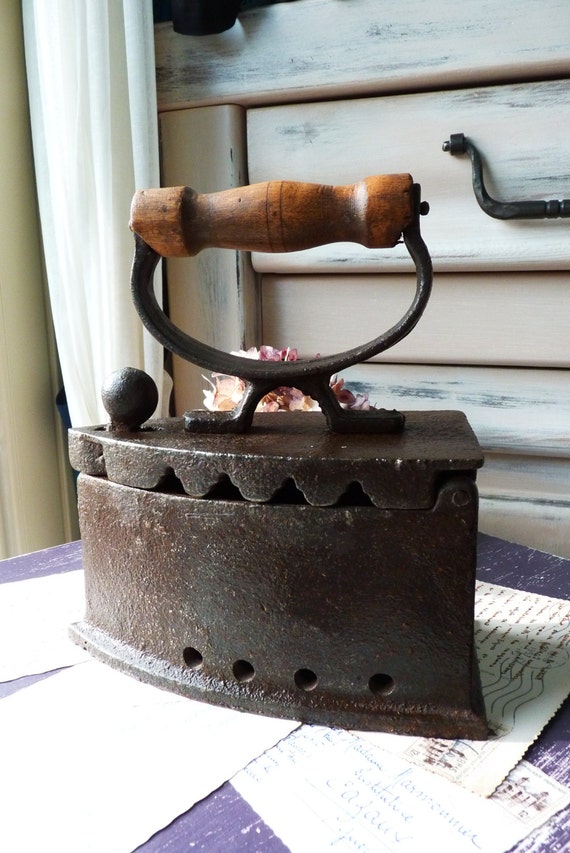 Antique Collectible French Cast Iron Home Decor