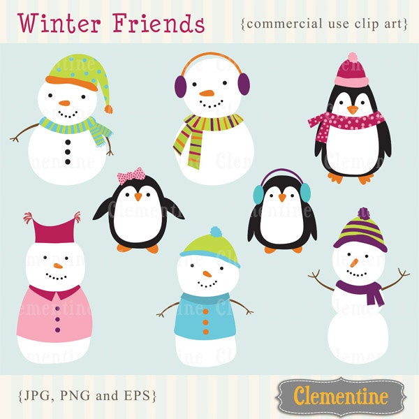 Snowman clip art images penguin clip art winter clip art