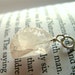 Rough Rose Quartz Nugget Pendant / Organic Pale Blush Pink Jewelry, Rugged Raw Stone, Mother's Day Feminine Pastel Dangle