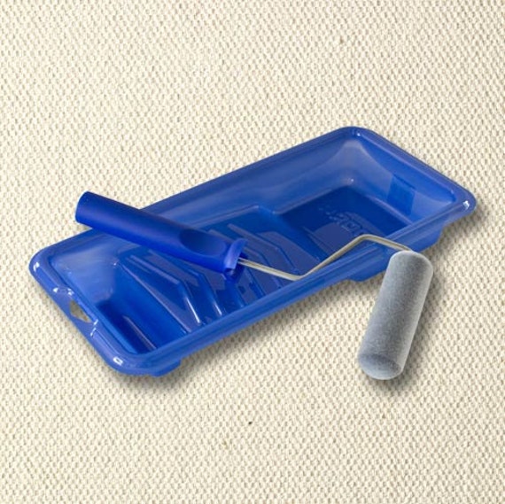 Complete Flocked Roller Stencil Set for Stenciling Allover and Wall Decor Stencils