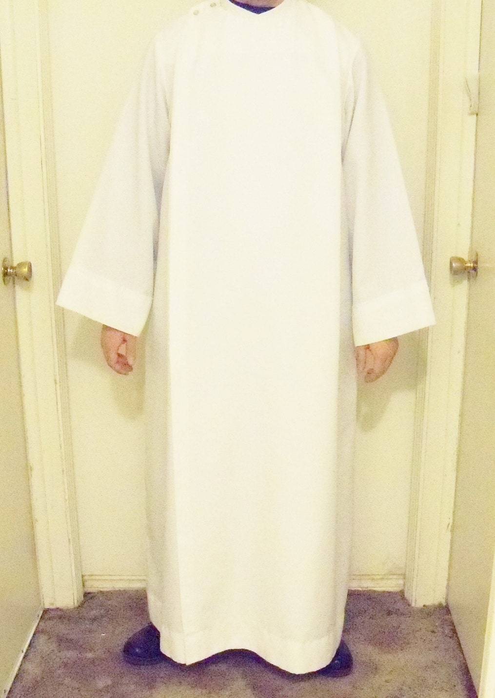 Clergy Alb Robe Vintage White Gift Men Women by YoursOccasionally