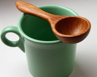 Cherry wood wooden spoon kitchen utensil coffee scoop measuring spoon