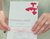 Engagement Wedding Couples Shower Invitation Heart Balloons Design as seen on "Style me Pretty FL" Il_170x135