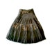 Vintage Chocolate Brown Corduroy Tiered Skirt , Gypsy, Equestrian Style, Riding Skirt, 1990s